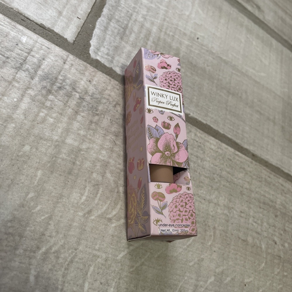Winky Lux Peeper Perfect Under Eye Concealer 10 ml/.33 fl Oz Deep‎ NIB